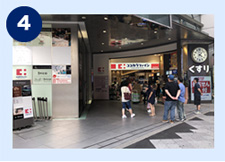 心斎橋店の道順4