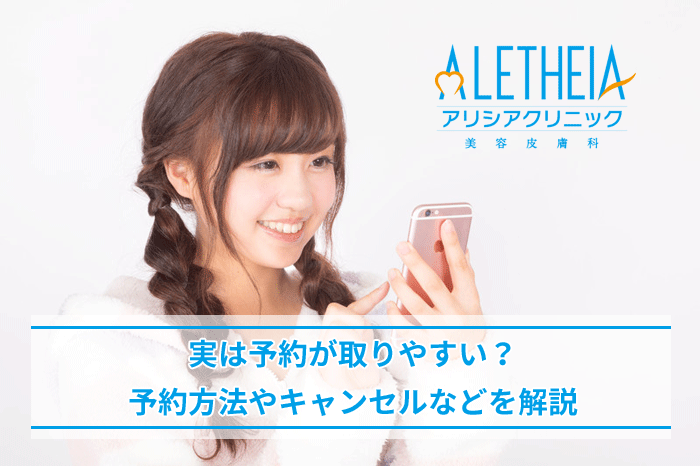 アリシアクリニックの予約