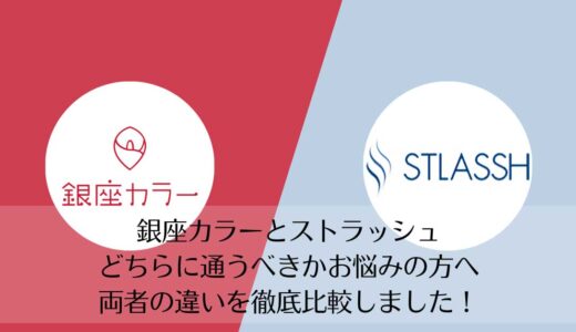 ストラッシュと銀座カラーを5つのポイントで比較【どちらがおすすめ？】