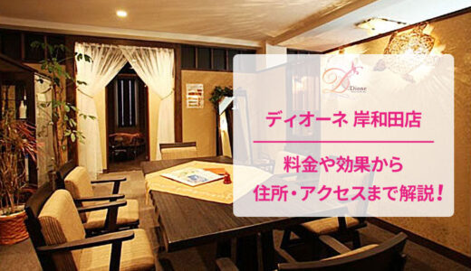 ディオーネ 岸和田店の口コミ評価は？良いか悪いか徹底調査