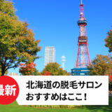 北海道でおすすめの脱毛サロン